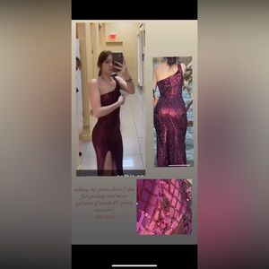 i am selling my prom dress!! no need for it anymore. 75$obo.